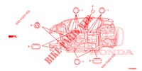 ANILLO (INFERIEUR) para Honda JAZZ 1.4 ESLT 5 Puertas automática completa 2012