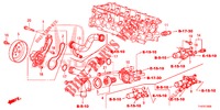 BOMBA DE AGUA/TERMOSTATO  para Honda JAZZ 1.4 ESLT 5 Puertas automática completa 2012