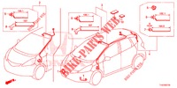 CONJUNTO DE ALAMBRES (LH) (6) para Honda JAZZ 1.4 ESLT 5 Puertas automática completa 2012