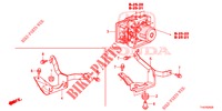 MODULADOR VSA(RH)('00 )  para Honda JAZZ 1.4 ESLT 5 Puertas automática completa 2012