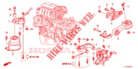 MONTAJE DE MOTOR (CVT) para Honda JAZZ 1.4 ESLT 5 Puertas automática completa 2012
