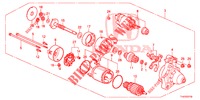 MOTOR DE ARRANQUE (DENSO) para Honda JAZZ 1.4 ESLT 5 Puertas automática completa 2012