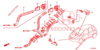 ACONDICIONADOR DE AIRE (SENSEUR/CLIMATISEUR D'AIR AUTOMATIQUE) para Honda JAZZ 1.4 LS 5 Puertas 5 velocidades manual 2012