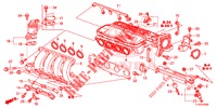 AISLADOR DE CARBURADOR/ MULTIPLE DE ADMISION  para Honda JAZZ 1.4 LS 5 Puertas 5 velocidades manual 2012