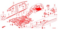 MOLDURA/PROTECTOR  para Honda JAZZ 1.4 LS 5 Puertas 5 velocidades manual 2012