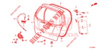 PANEL DE PUERTA TRASERA(2D)  para Honda JAZZ 1.4 LS 5 Puertas 5 velocidades manual 2012