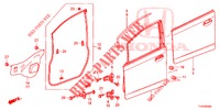 PANEL PUERTA DELANTERA  para Honda JAZZ 1.4 LS 5 Puertas 5 velocidades manual 2012