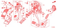 PEDAL (LH) para Honda JAZZ 1.4 LS 5 Puertas 5 velocidades manual 2012