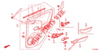 RECUBRIMIENTO DE PUERTA(4D)  para Honda JAZZ 1.4 LS 5 Puertas 5 velocidades manual 2012