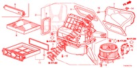 SOPLADOR DE CALEFACTOR (LH) para Honda JAZZ 1.4 LS 5 Puertas 5 velocidades manual 2012