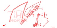 VIDRIO PUERTA DELANTERA/REGULADOR DE PUERTA  para Honda JAZZ 1.4 LS 5 Puertas 5 velocidades manual 2012
