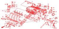 AISLADOR DE CARBURADOR/ MULTIPLE DE ADMISION  para Honda JAZZ 1.4 LS 5 Puertas 5 velocidades manual 2014