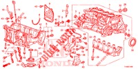 BLOQUE DE CILINDRO/COLECTOR DE ACEITE (1.2L/1.3L/1.4L) para Honda JAZZ 1.4 LS 5 Puertas 5 velocidades manual 2014