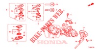 COMPONENTES CILINDRO LLAVE  para Honda JAZZ 1.4 LS 5 Puertas 5 velocidades manual 2014