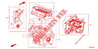EQUIPO DE EMPACADURA/ ENS. DE TRANSMISION  para Honda JAZZ 1.4 LS 5 Puertas 5 velocidades manual 2014