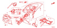 GUARNICION DE INSTRUMENTO (COTE DE CONDUCTEUR) (LH) para Honda JAZZ 1.4 LS 5 Puertas 5 velocidades manual 2014