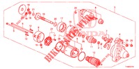 MOTOR DE ARRANQUE (DENSO) (1) para Honda JAZZ 1.4 LS 5 Puertas 5 velocidades manual 2014