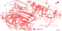 PANEL DE INSTRUMENTO (LH) para Honda JAZZ 1.4 LS 5 Puertas 5 velocidades manual 2014