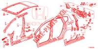PANELES EXTERIORES/PANEL TRASERO  para Honda JAZZ 1.4 LS 5 Puertas 5 velocidades manual 2014