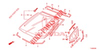 PARABRISAS DELANTERO/ PARABRISAS TRASERA  para Honda JAZZ 1.4 LS 5 Puertas 5 velocidades manual 2014