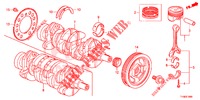 PISTON/CIGUENAL  para Honda JAZZ 1.4 LS 5 Puertas 5 velocidades manual 2014