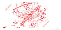 RECUBRIMIENTO DE TECHO  para Honda JAZZ 1.4 LS 5 Puertas 5 velocidades manual 2014