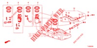 TANQUE DE COMBUSTIBLE  para Honda JAZZ 1.4 LS 5 Puertas 5 velocidades manual 2014