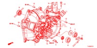 ALOJAMIENTO DE EMBRAGUE (2) para Honda JAZZ 1.2 LSI 5 Puertas 5 velocidades manual 2014