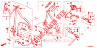 ASIENTO DELANTERO/CINTURONES DE SEGURIDAD  para Honda JAZZ 1.2 LSI 5 Puertas 5 velocidades manual 2014