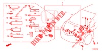 CONJUNTO DE ALAMBRES (LH) (2) para Honda JAZZ 1.2 LSI 5 Puertas 5 velocidades manual 2014