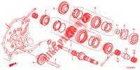EJE PRINCIPAL  para Honda JAZZ 1.2 LSI 5 Puertas 5 velocidades manual 2014