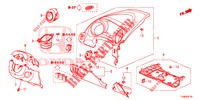 GUARNICION DE INSTRUMENTO (COTE DE CONDUCTEUR) (LH) para Honda JAZZ 1.2 LSI 5 Puertas 5 velocidades manual 2014