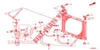 MANGUERA DE RADIADOR/TANQUE DE RESERVA  para Honda JAZZ 1.2 LSI 5 Puertas 5 velocidades manual 2014