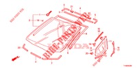 PARABRISAS DELANTERO/ PARABRISAS TRASERA  para Honda JAZZ 1.2 LSI 5 Puertas 5 velocidades manual 2014