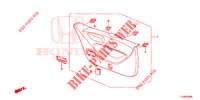 RECUBRIMIENTO PUERTA TR./ RECUBRIMIENTO DE PANEL(2D)  para Honda JAZZ 1.2 LSI 5 Puertas 5 velocidades manual 2014