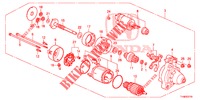 MOTOR DE ARRANQUE (DENSO) (1) para Honda JAZZ 1.4 LUXURY 5 Puertas 5 velocidades manual 2014