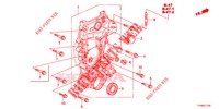 CAJA DE CADENA  para Honda JAZZ 1.4 ESH 5 Puertas 5 velocidades manual 2014