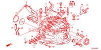 ALOJAMIENTO TRANSMISION (1) para Honda JAZZ 1.4 EXECUTIVE 5 Puertas 6 velocidades manual 2017