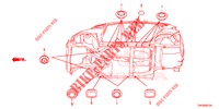 ANILLO (INFERIEUR) para Honda JAZZ 1.4 EXECUTIVE 5 Puertas 6 velocidades manual 2018