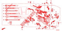 CONJUNTO DE ALAMBRES (2) para Honda JAZZ 1.4 EXECUTIVE 5 Puertas 6 velocidades manual 2018