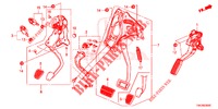 PEDAL (LH) para Honda JAZZ 1.4 EXECUTIVE 5 Puertas 6 velocidades manual 2018