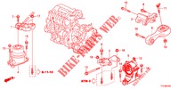 MONTAJE DE MOTOR(DIESEL)  para Honda JAZZ HYBRID LUXURY 5 Puertas automática completa 2013