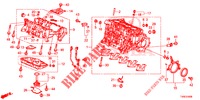 BLOQUE DE CILINDRO/COLECTOR DE ACEITE (DIESEL) para Honda CIVIC DIESEL 1.6 EXECUTIVE 5 Puertas 6 velocidades manual 2014