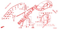 MOLDURA/PROTECTOR  para Honda CIVIC DIESEL 1.6 EXECUTIVE 5 Puertas 6 velocidades manual 2014