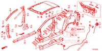 PANELES EXTERIORES/PANEL TRASERO  para Honda CIVIC DIESEL 1.6 EXECUTIVE 5 Puertas 6 velocidades manual 2014