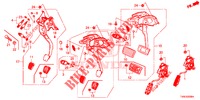 PEDAL (LH) para Honda CIVIC DIESEL 1.6 EXECUTIVE 5 Puertas 6 velocidades manual 2014