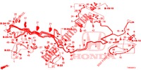 LINEAS DE FRENO (DIESEL) (LH) para Honda CIVIC DIESEL 1.6 LIFSTYLE 5 Puertas 6 velocidades manual 2014