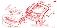 PANEL DE PUERTA TRASERA(2D)  para Honda CIVIC DIESEL 1.6 LIFSTYLE 5 Puertas 6 velocidades manual 2014