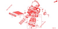SOPLADOR DE CALEFACTOR (LH) para Honda CIVIC DIESEL 1.6 LIFSTYLE 5 Puertas 6 velocidades manual 2014