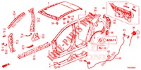 PANELES EXTERIORES/PANEL TRASERO  para Honda CIVIC 1.8 COMFORT 5 Puertas 5 velocidades automática 2014